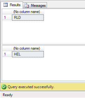 Sql find character in string